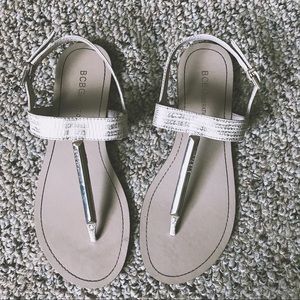 BCBGeneration ivory sandals 6.5.